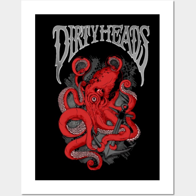 dirty heads Wall Art by Ripaldo Bawean